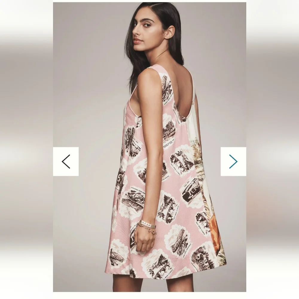 Keiko Mini Dress by Maeve Anthropologie Size Med - Picture 2 of 13